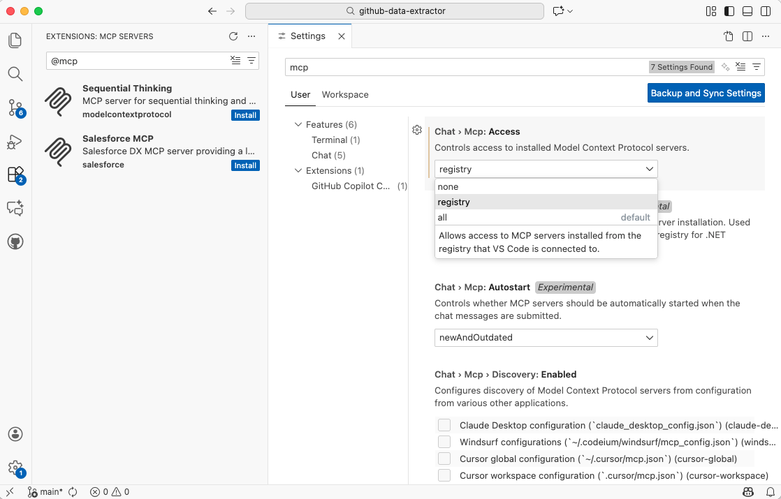 MCP Servers In VSCode